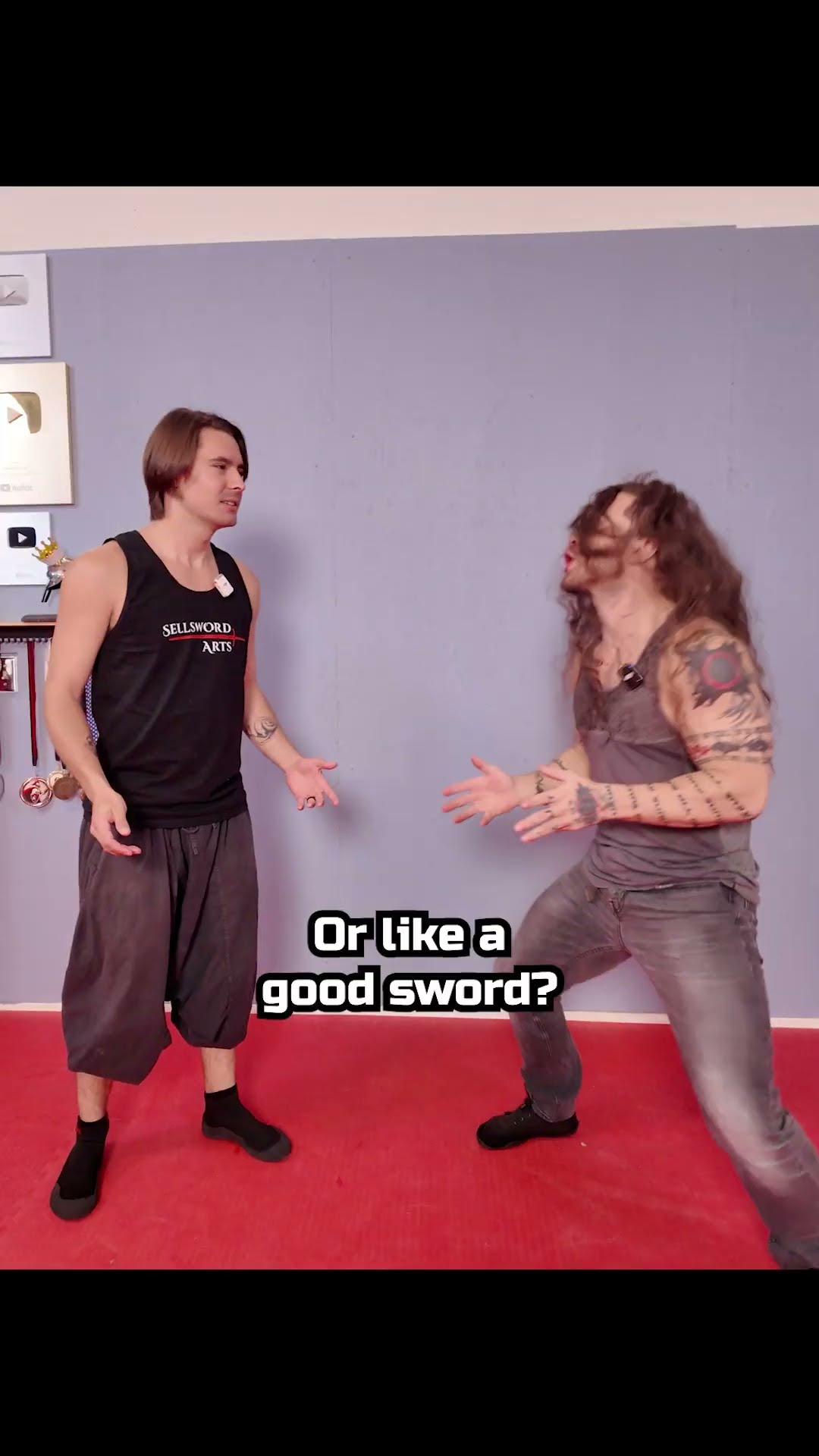 David SOLVED Swords! #sword #meme #funny - YouTube