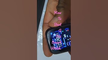 SIMPLE Way To Boot A T55 Smart Watch | T 55 Smartwatch #shorts #t55smartwatch