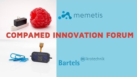 MINIATURE FLUID CONTROL | Presentation at COMPAMED Innovation Forum | Bartels Mikrotechnik | memetis