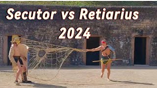 Gladiator Showdown Retiarius Vs Secutor 2024