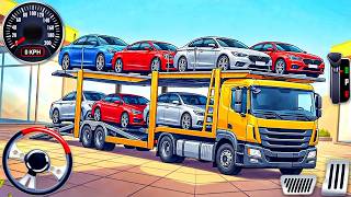 Car Transport Truck Driving Simulator - Cargo Car Transporter Vehicle - Android GamePlay screenshot 3