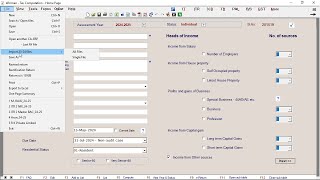 Import data from previous year files | Winman CA ERP