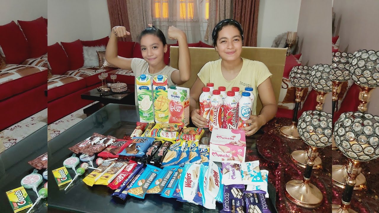 اشترينا حلويات كتييييير🎉وهانفتح سوبر ماركت فى المصيف🛒🤣