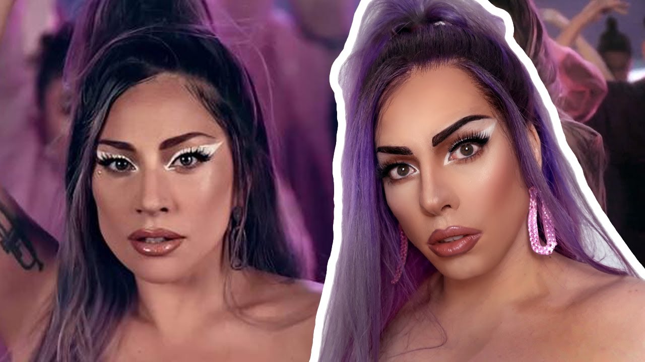 LADY GAGA - RAIN ON ME MAKEUP TUTORIAL (Gaga Impersonator)