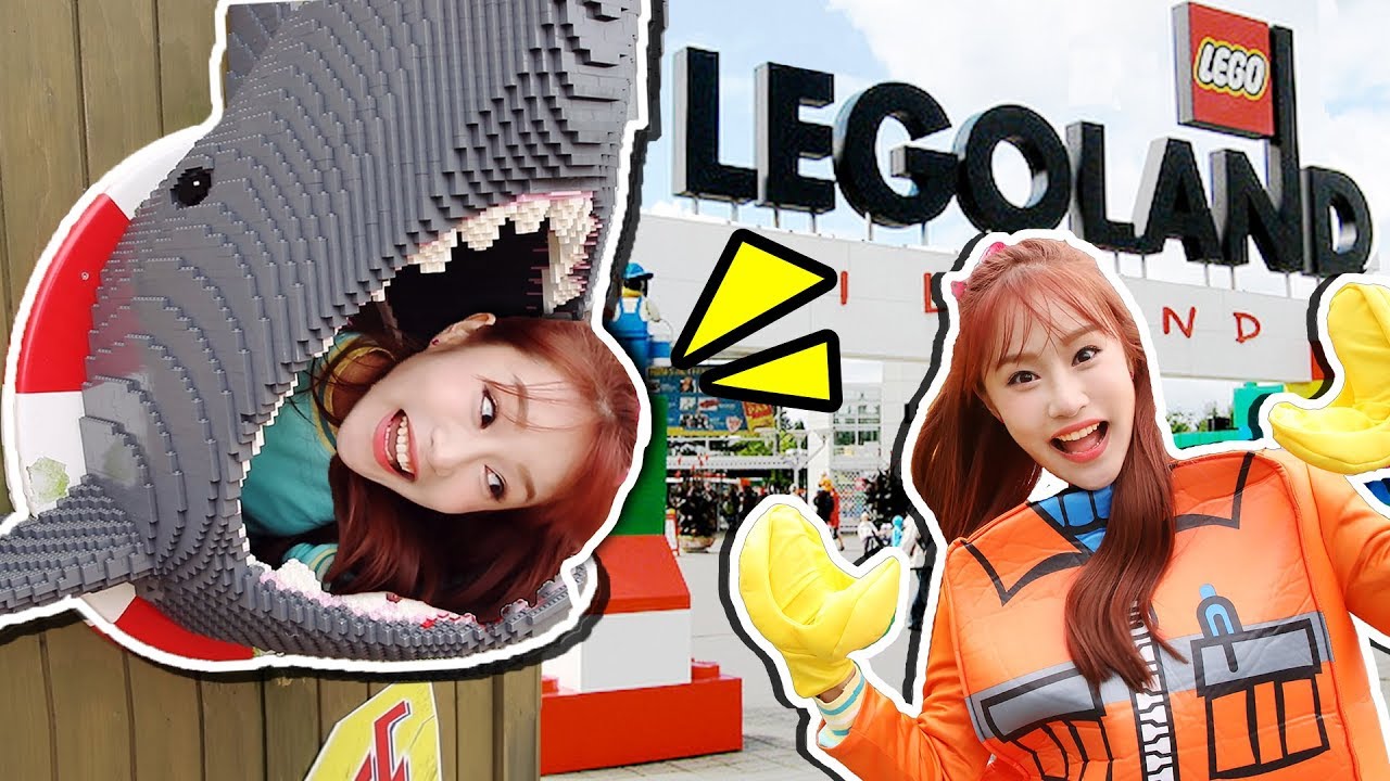 도둑 잡아라!! 덴마크 레고랜드 경찰과 도둑 변신 아쿠아리움 놀이공원 놀이 LEGO - 지니