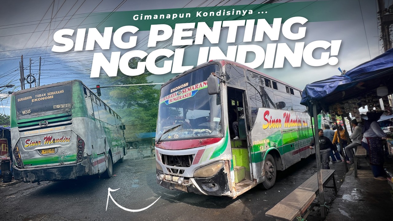 TETAP RAME PENUMPANG, MESKIPUN KONDISINYA KAYA GINI !! 🔥 Trip Naik Sinar Mandiri Semarang-Lasem