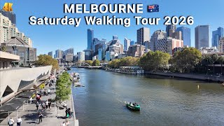 Melbourne Australia Saturday Walking Tour 2026