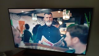 Roy Keane featuring in a World Cup play off themed Sky Mobile ad 