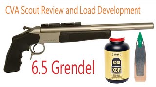CVA Scout Pistol 6.5 Grendel Review and Load development