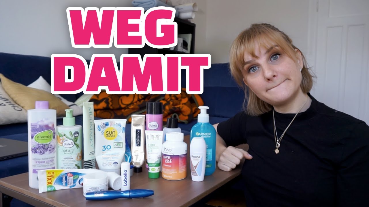 DAS zieht aus meinem BEAUTY-VORRAT AUS | AUFGEBRAUCHT