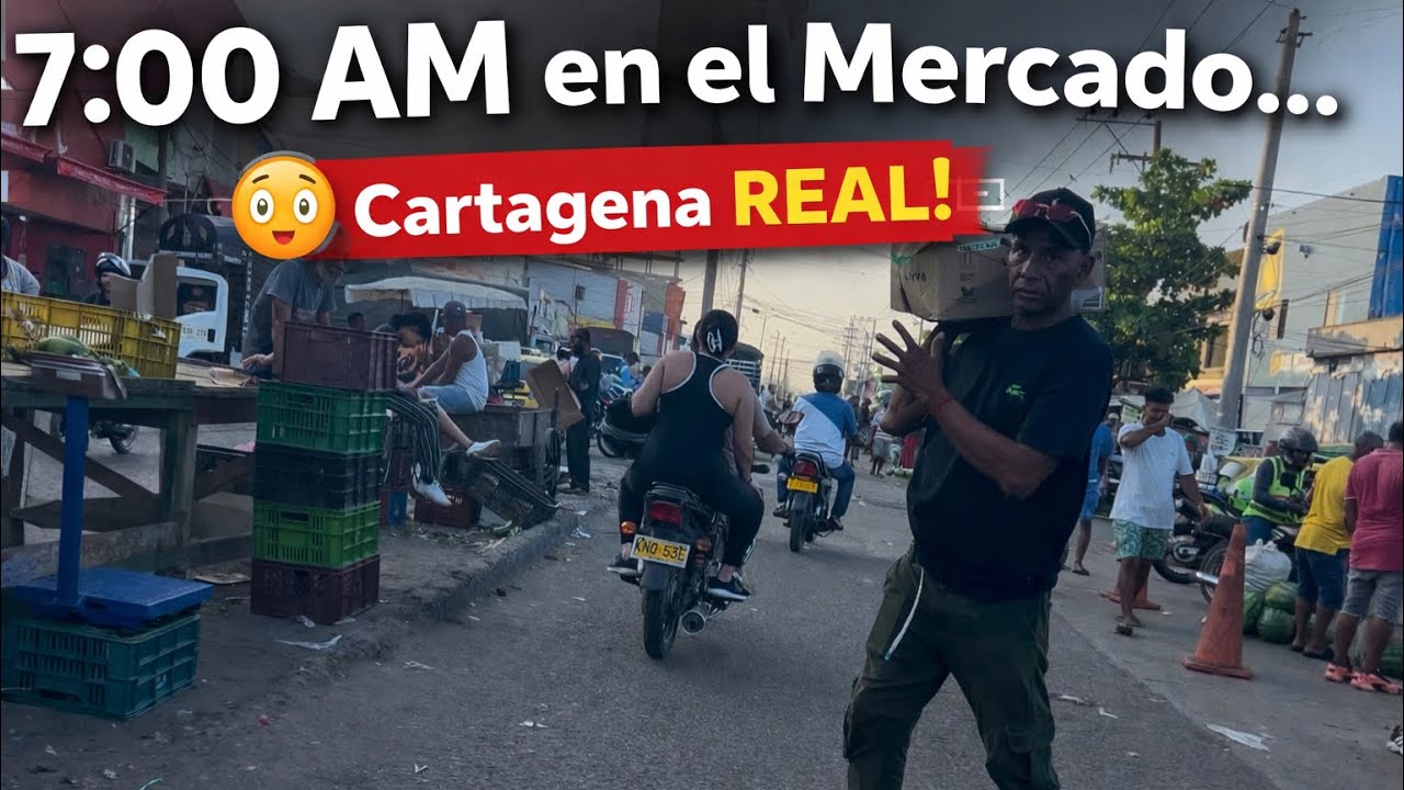 No todos conocen este lado del mercado de Bazurto…