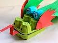 How to make an egg carton dragon How to make an egg carton dragon