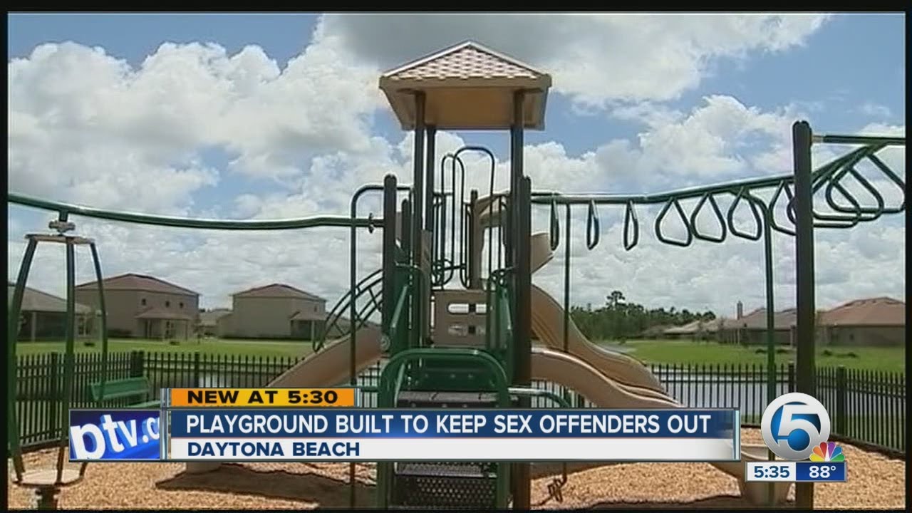 Playground built to keep sex offenders out