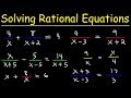 Solving rational equations