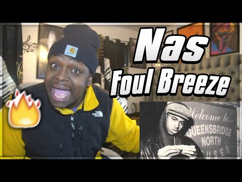 HE CAN RAP ABOUT ANYTHING!!!! Nas - Foul Breeze REACTION