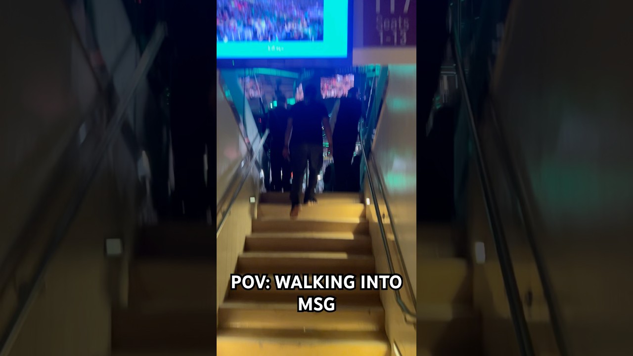 POV: WALKING INTO MADISON SQUARE GARDEN FOR WWE RAW