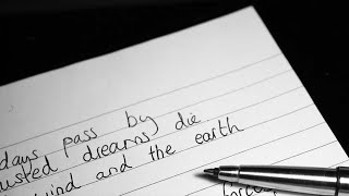 From The Bedroom Window - A Visual Poem