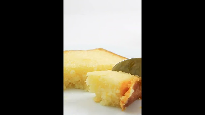 Cake au citron hyper moelleux