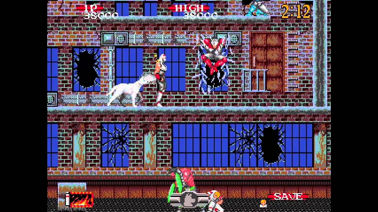 Sega Genesis classics - Shadow Dancer: The Secret of Shinobi gameplay 1.