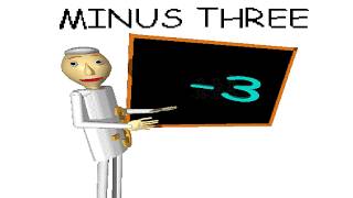 Minus Three V5 Update (Full Baldi Mod) Full Walkthrough