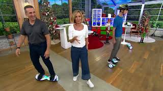 Jetson Plasma All-Terrain Hoverboard with LED Lava Lights on QVC