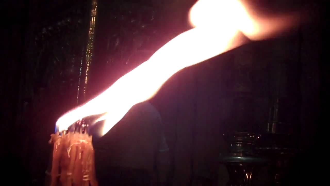 My candle and the Holy Light on Easter in Jerusalem YouTube