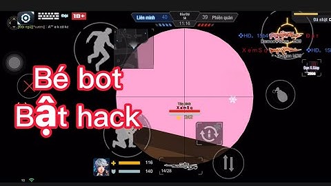 Hack Game Crisis Action ..  Tập kích VN .Bé Bot Bật hack nhìn xuyên khói #Botgaming