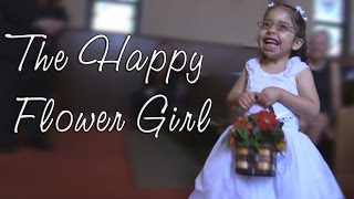 One Happy Beautiful Flower Girl
