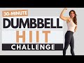 30 Min Dumbbell HIIT | Strength, Core, Agility, and Plyometrics