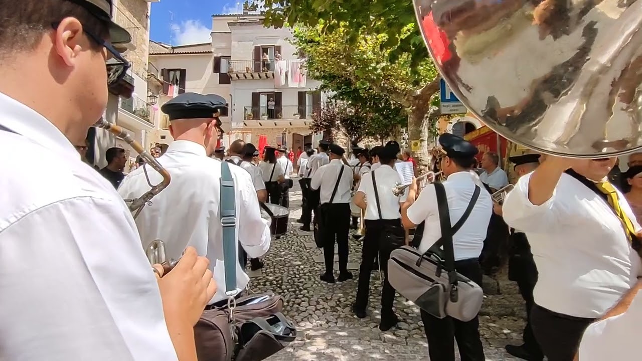 Marcia Vita Gaia Banda di Montescaglioso 7/8/23 S Donato V.Comino Festa Patronale