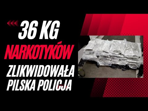 Pilska policja zlikwidowała 36 kg narkotyków