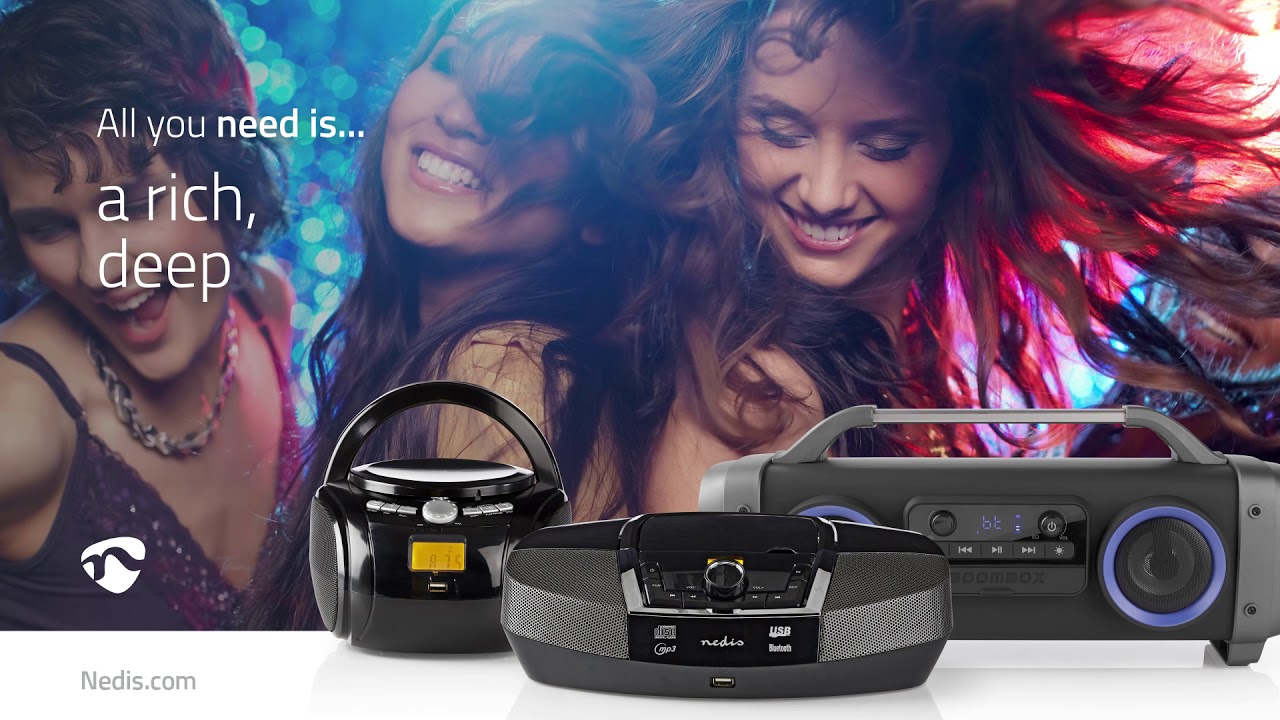 Nedis - Boombox - Audio