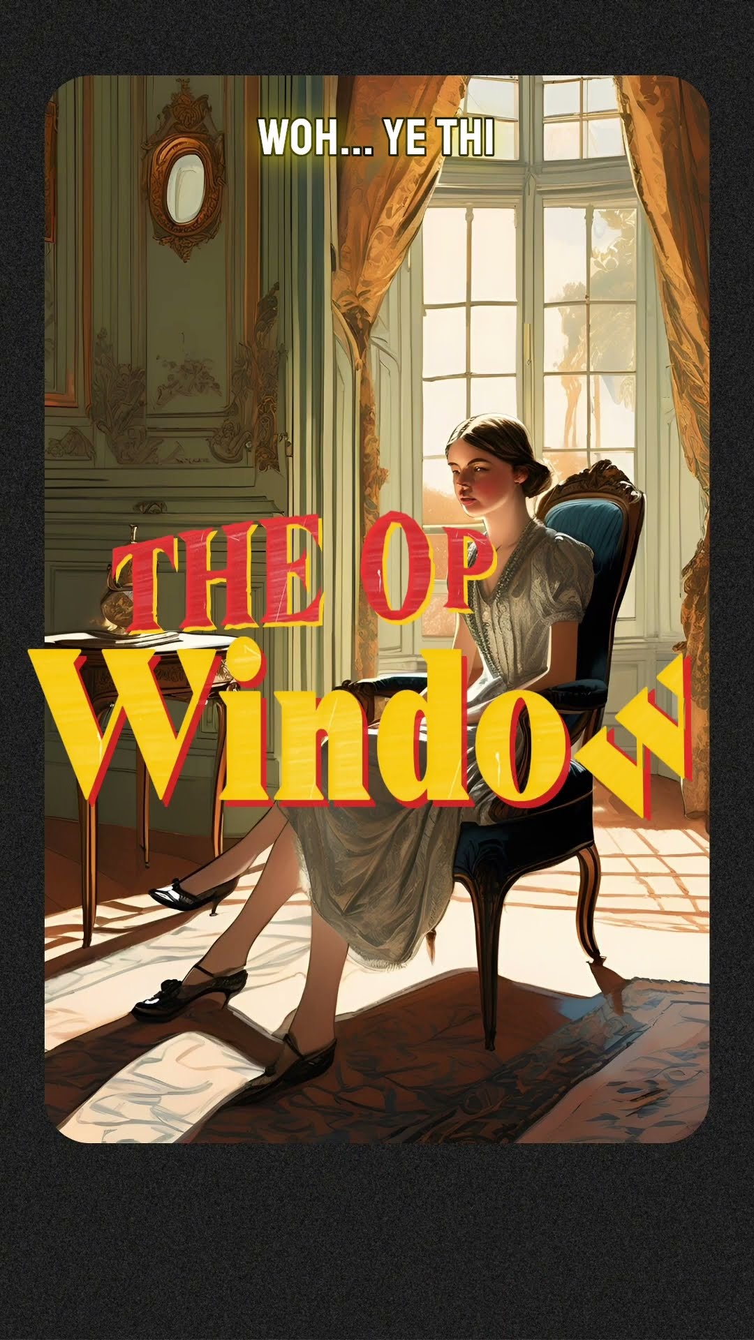 The Open Window - #40secondclassics by Saki #Mystery #Kahani #thriller #angreziseekho