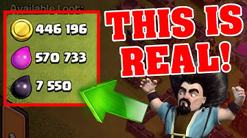 Clash Of Clans | LOOK WHAT I FOUND!! BIGGEST DARK ELIXIR RAID EVER!