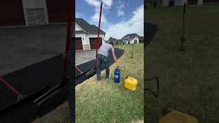 Old Man Still Got It. #old#trending#satisfying#viral#fyp#subscribe#asphalt#construction#shorts#short
