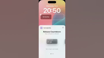 GamingBuddy Lock Screen widgets showcase: Countdown + Up Next #gaming #gta6 #ios