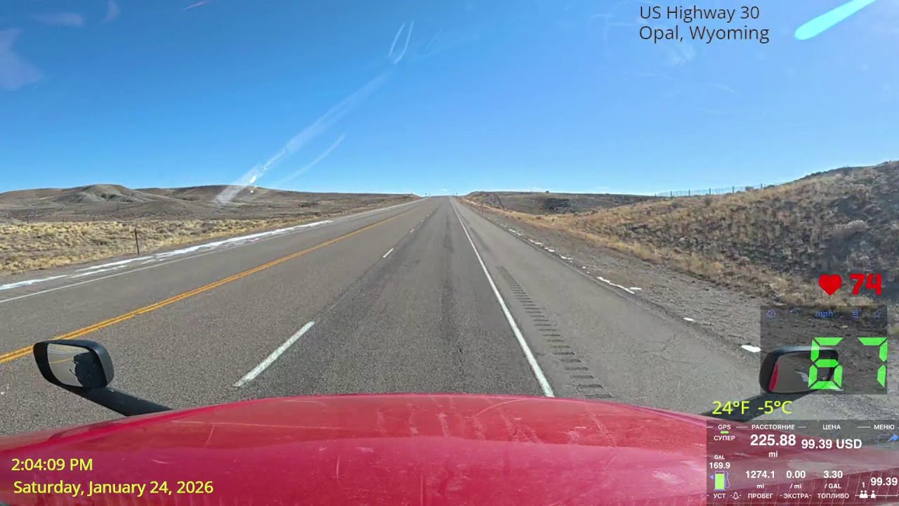 Idaho to Illinois – Silent Long Haul | Truck Cabin ASMR • Real Road Sounds • No Talking Jun 2026