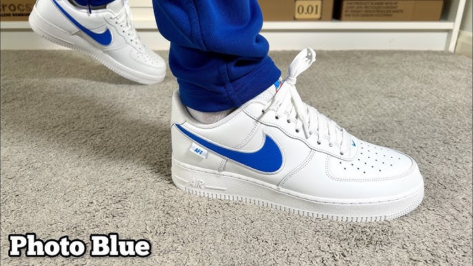 Nike Air Force 1 Low '07 LV8 EMB Summit White Blue Whisper DV0787-100  Mens New