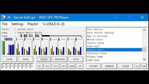Super Mario World - Secret Exit (Effects removed)