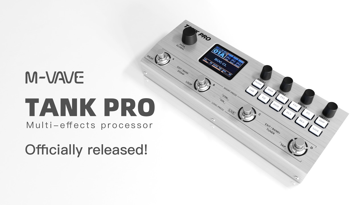 M-VAVE New Product Release--TANK PRO - YouTube
