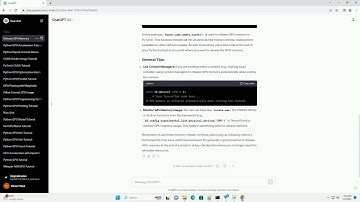 python release gpu memory