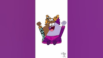 Procreate • Chowder • #procreate #drawing #shorts #shortsvideo  #digitalart