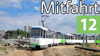 Tramwaje w Szczecinie | Mitfahrt | Tatra KT4DtM | Linie 12 | Pomorzany - Dworzec Niebuszewo