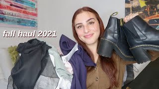 huge fall clothing haul (zara, doc marten, brandy melville) screenshot 3
