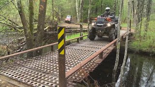 Wet weather forces temporary closure of several Maine ATV trails