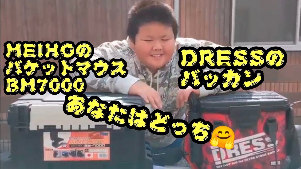 メイホーbm7000 Dressのバッカンからmeihoのバケットマウスへ Youtube