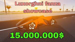 Roblox Drive X Cars Luxorghni Fanza (Lamborghini) Showcase