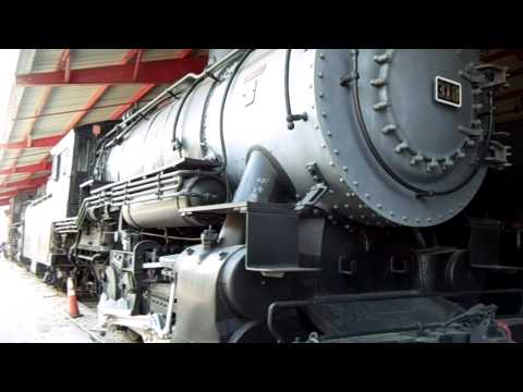 Train Yard at the Museum of Transportation in St Louis - Streamliners Pullman Cars Locomotives