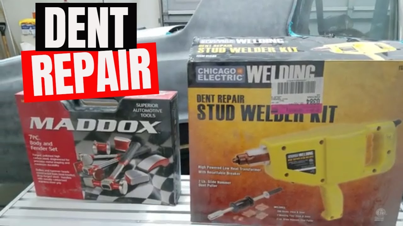 STUD WELDER... HAMMER and DOLLY dent Repair Tools SS Garage YouTube