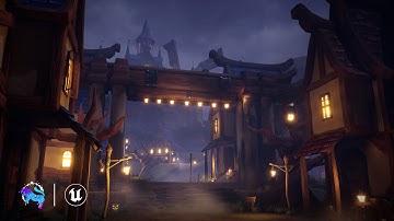 Stylized Magical Haunted Village | Showcase | Unreal Engine | Game-Ready Assets